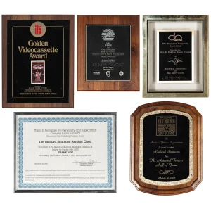 Richard Simmons Awards & Plaques Group