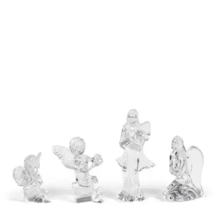 Baccarat & Waterford Angel Figures (Set of 4)