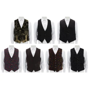 SEVEN MEN'S VESTS
