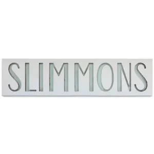 Richard Simmons "Slimmons" Gym Sign